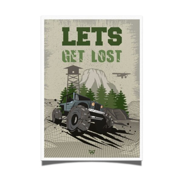 LETS GET LOST Poster