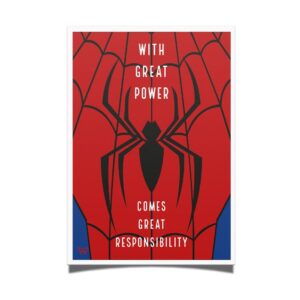 Spider Man Responsibility Poster